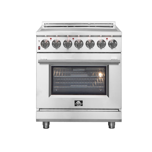 Forno 30" Freestanding Electric Range with 5 Elements, FFSEL6020-30