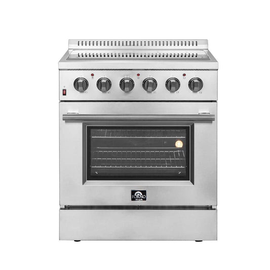 Forno 30" Freestanding Electric Range in Stainless Steel, FFSEL6083-30